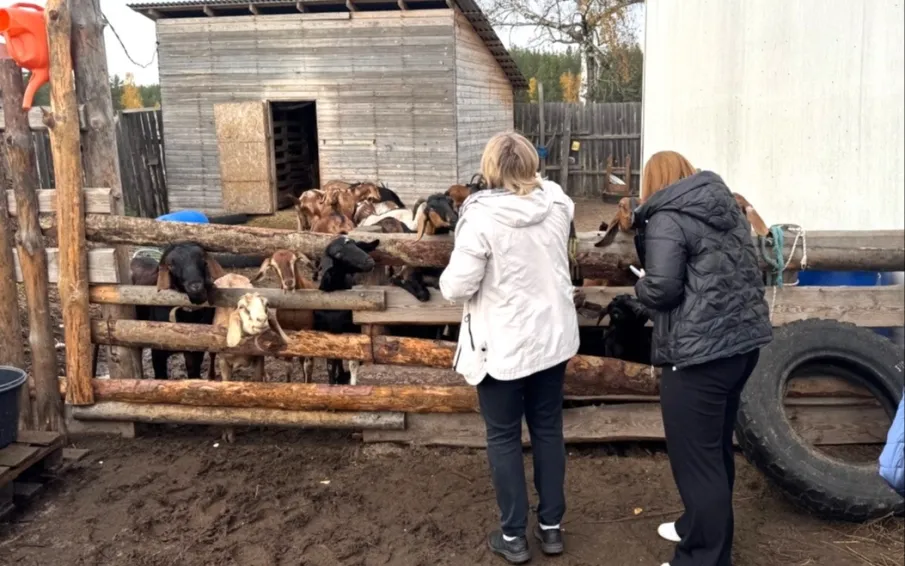 Коллектив городской детской библиотеки №4 посетил экоферму ОО «Друг»